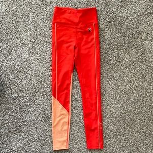 P.E. NATION Cutshot Legging Red